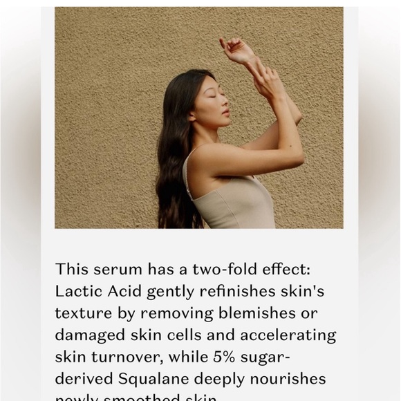 FEEL Beauty Refinishing Night Serum w/ Lactic Acid | 1oz - Picture 7 of 9